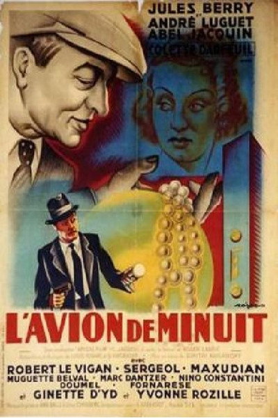 Póster de L'avion de minuit
