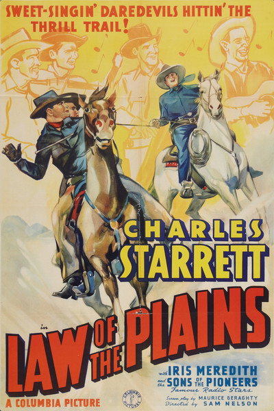 Póster de Law of the Plains