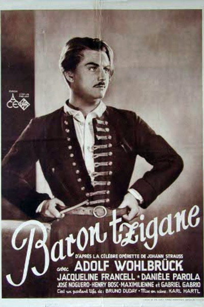 Póster de Le baron tzigane