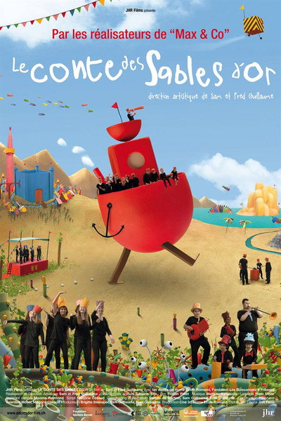 Póster de Le conte des sables d'or