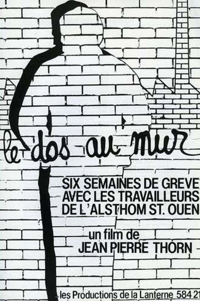 Póster de Le dos au mur