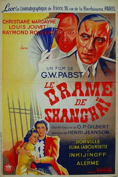 Póster de Le drame de Shanghaï