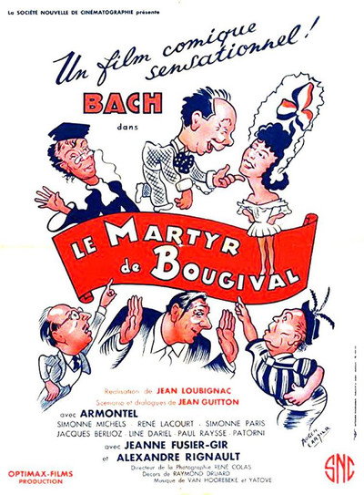 Póster de Le martyr de Bougival