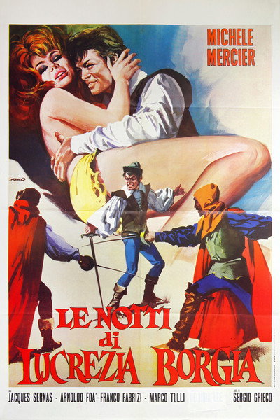 Póster de Le notti di Lucrezia Borgia
