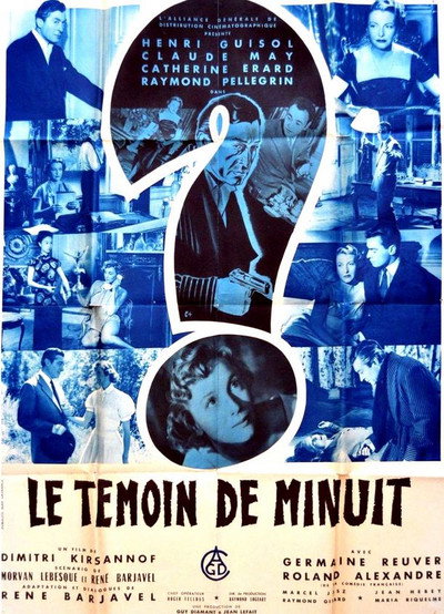 Póster de Le témoin de minuit