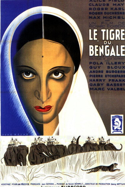 Póster de Le tigre du Bengale