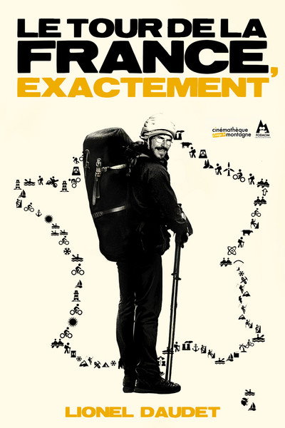 Póster de Le Tour de la France, exactement