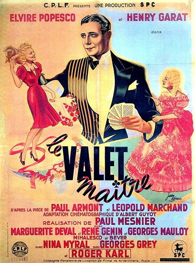 Póster de Le valet maître