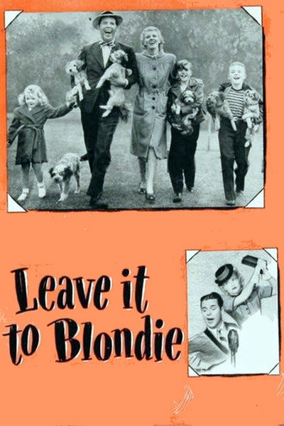 Póster de Leave It to Blondie