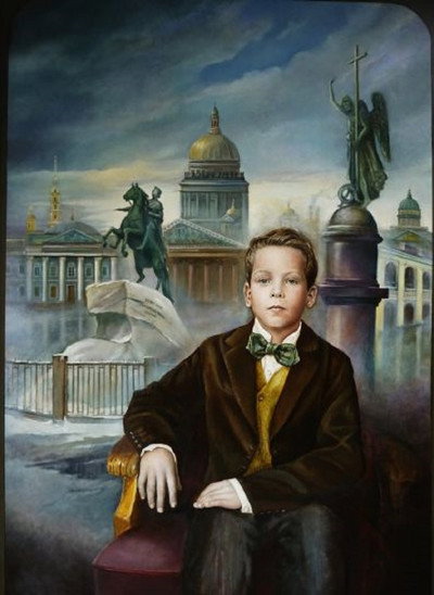 Póster de Leerjongen in Petersburg