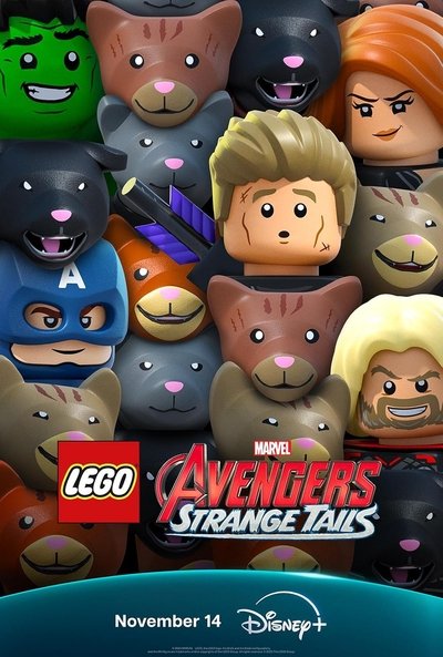 Póster de LEGO Marvel Avengers: Historias extrañas