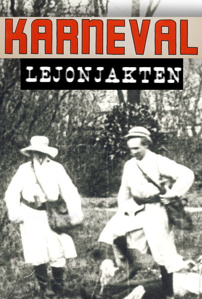 Póster de Lejonjakten