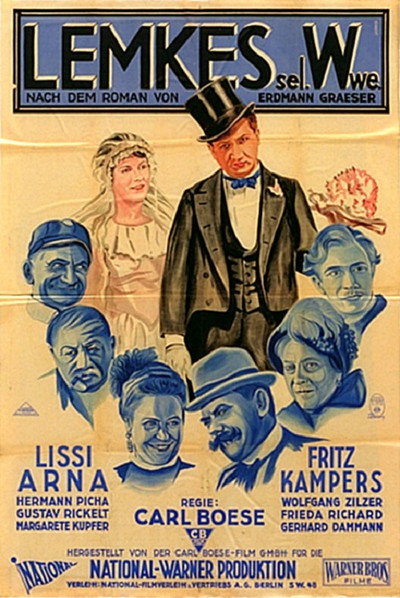 Póster de Lemkes sel. Witwe