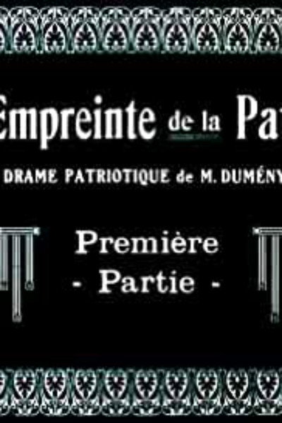 Póster de L'empreinte de la patrie