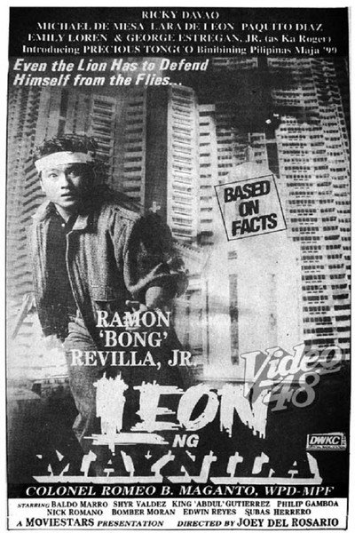 Póster de Leon ng Maynila, Lt. Col. Romeo Maganto