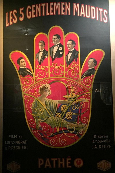 Póster de Les cinq gentlemen maudits
