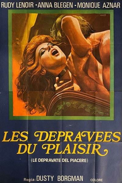 Póster de Les dépravées du plaisir