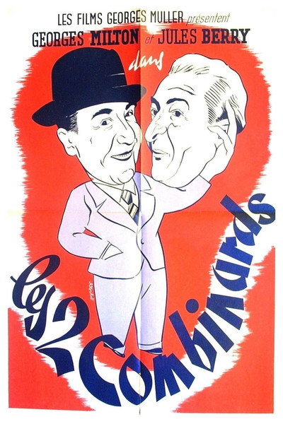 Póster de Les deux combinards