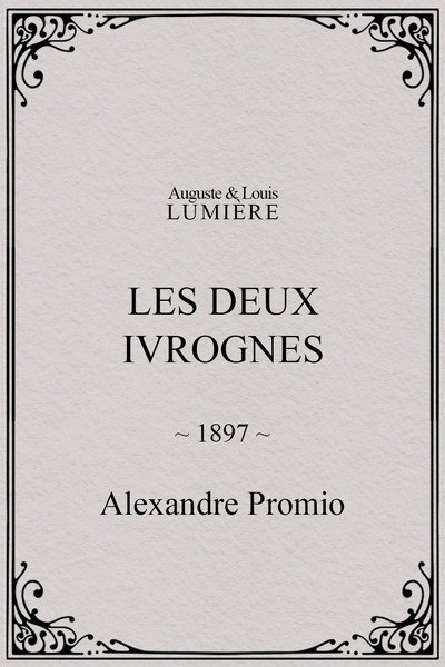 Póster de Les deux ivrognes