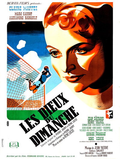 Póster de Les dieux du dimanche