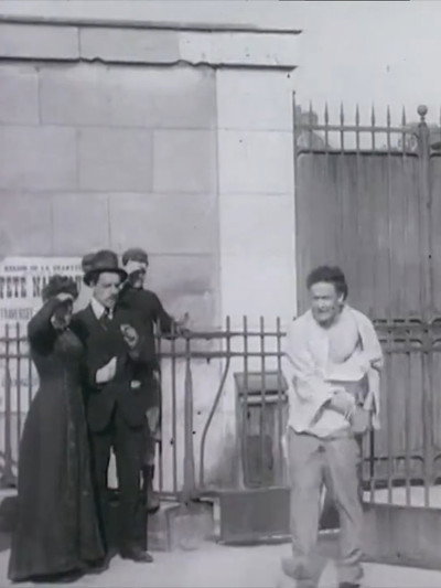 Póster de Les exploits d'Houdini à Paris; ou, Les merveilleux expoits d'Houdini
