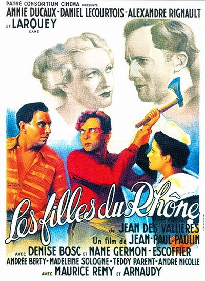 Póster de Les filles du Rhône