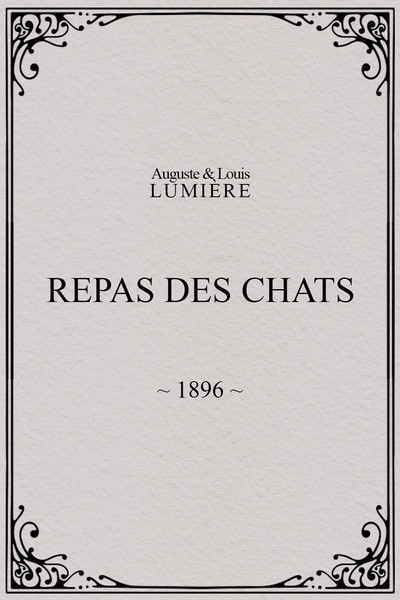 Póster de Les repas des chats