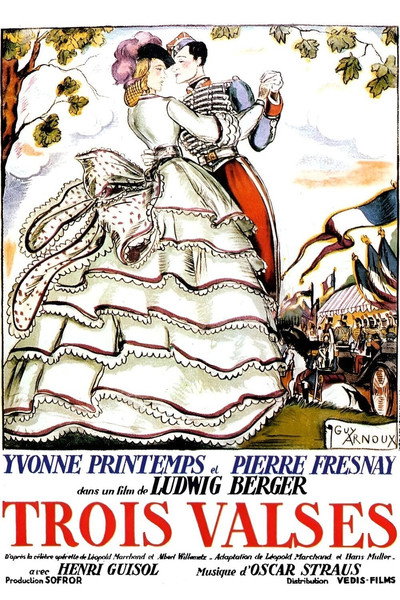 Póster de Les trois valses