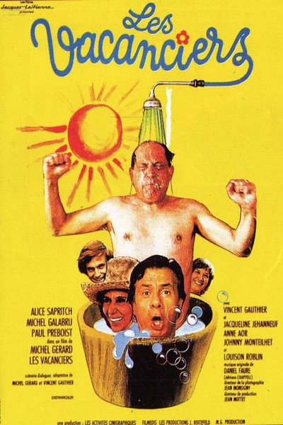 Póster de Les vacanciers