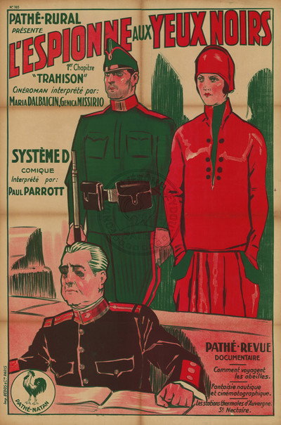 Póster de L'espionne aux yeux noirs