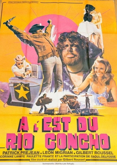 Póster de À l'est du Rio Concho