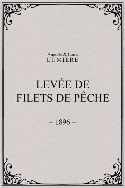 Póster de Levée des filets de pêche