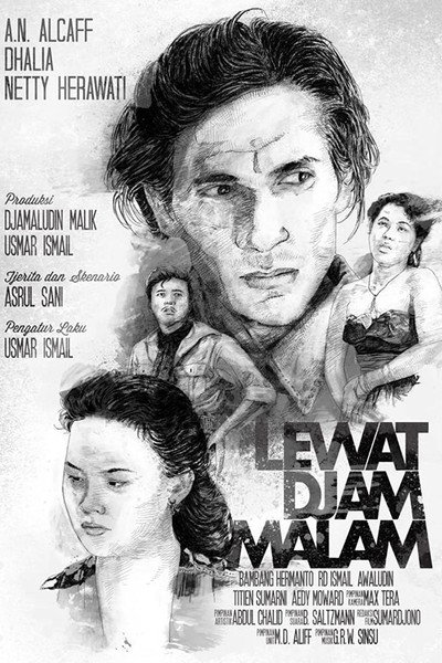 Póster de Lewat Djam Malam
