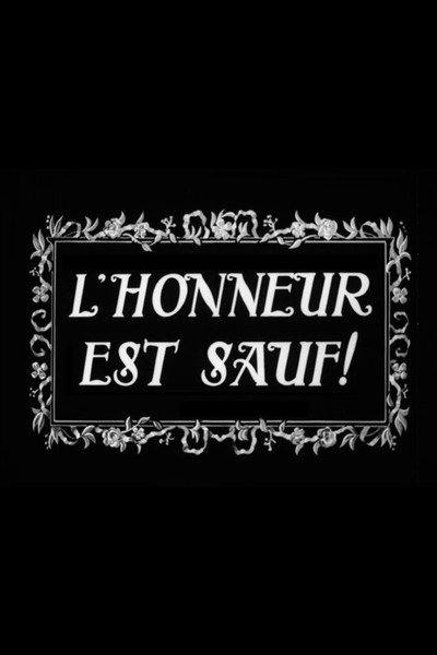 Póster de L'honneur est sauf