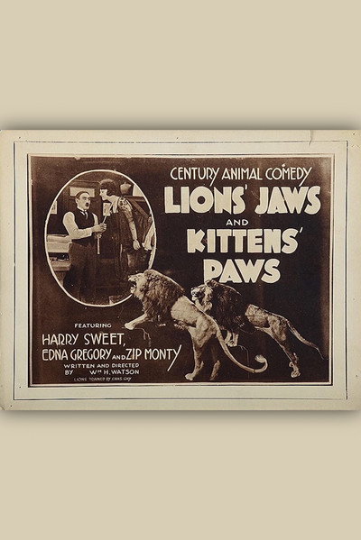 Póster de Lions' Jaws and Kittens' Paws