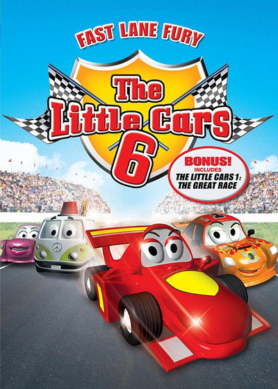 Póster de Little Cars 6: Fast Lane Fury