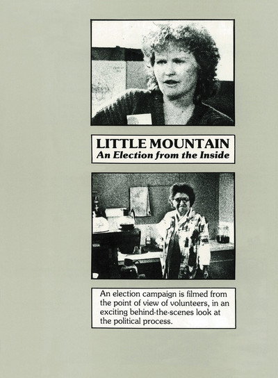 Póster de Little Mountain: An Election from the Inside