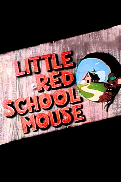Póster de Little Red School Mouse