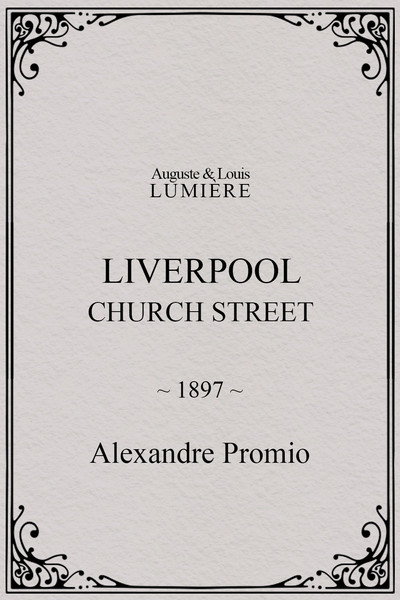 Póster de Liverpool, Church Street