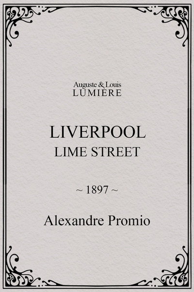 Póster de Liverpool, Lime Street