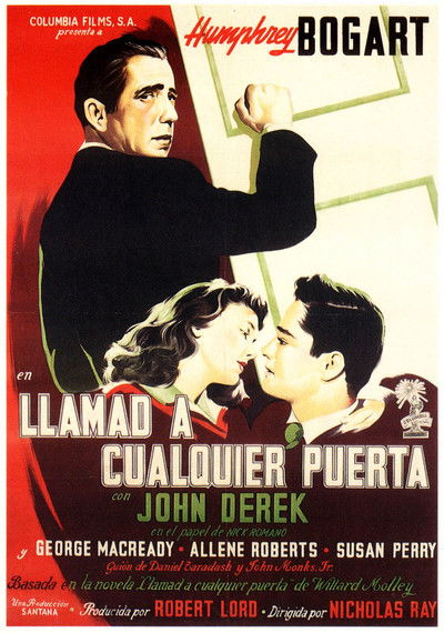 Póster de Llamad a cualquier puerta