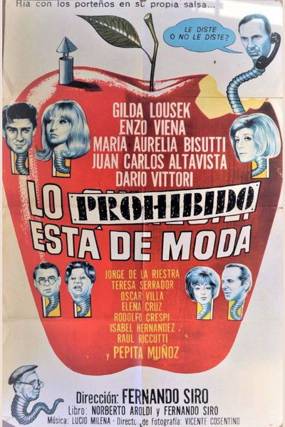 Póster de Lo prohibido está de moda