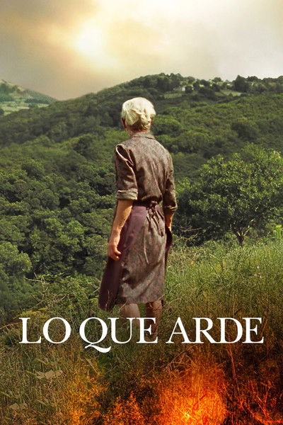 Póster de Lo que arde