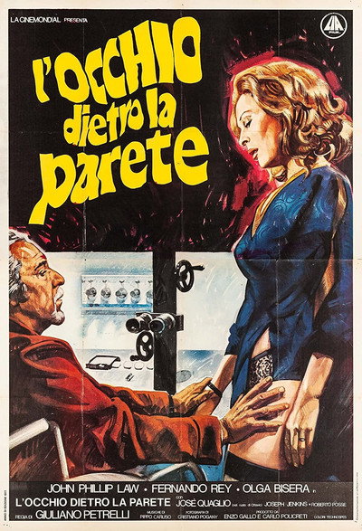 Póster de L'occhio dietro la parete