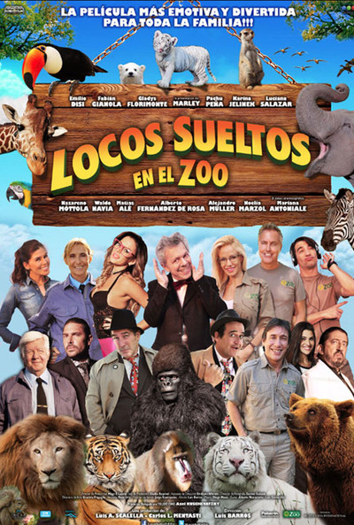 Póster de Locos sueltos en el zoo