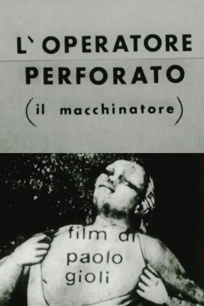 Póster de L'operatore perforato