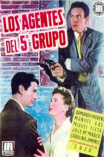 Póster de Los agentes del quinto grupo