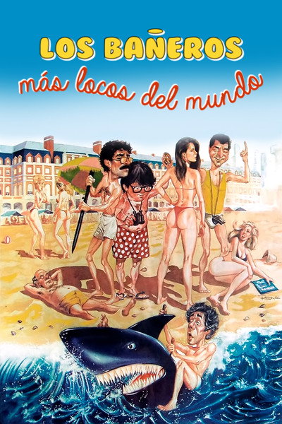 Póster de Los bañeros más locos del mundo