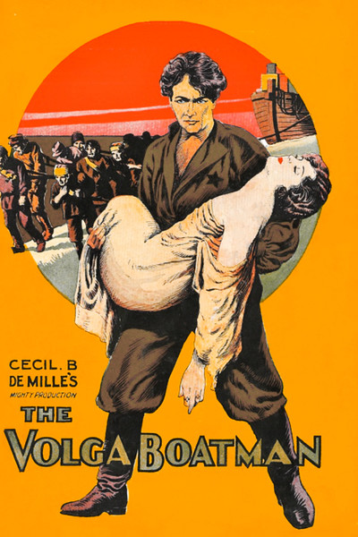 Póster de Los bateleros del Volga