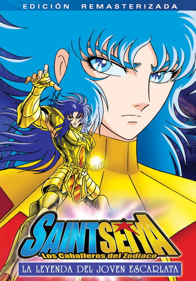 Póster de Los Caballeros del Zodiaco: La Leyenda De Los Guerreros Escarlata